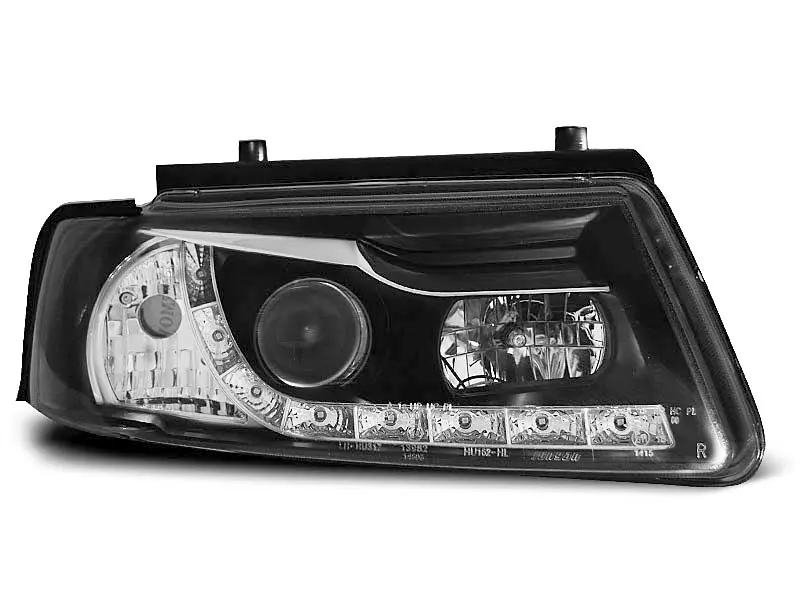 Frontlykter VW PASSAT (B5) 1996-2000 DAYLIGHT BLACK – bilde 3