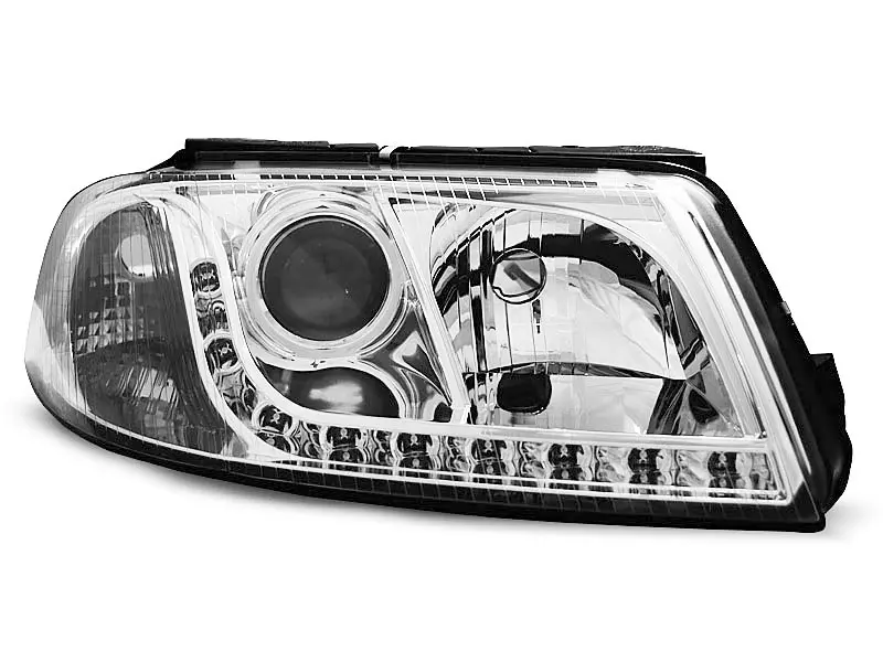 Frontlykter VW PASSAT (B5) 2000-2005 DAYLIGHT CHROME – bilde 3