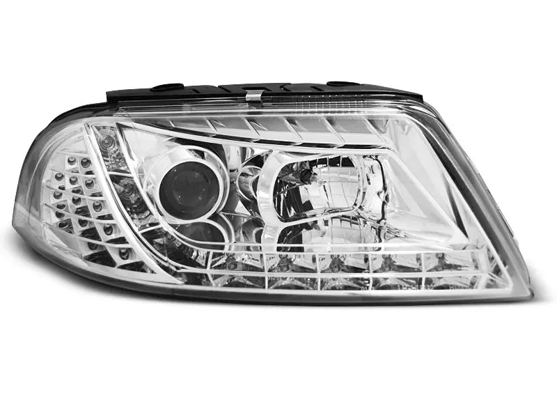 Frontlykter VW PASSAT (B5) 2000-2005 DAYLIGHT CHROME – bilde 3