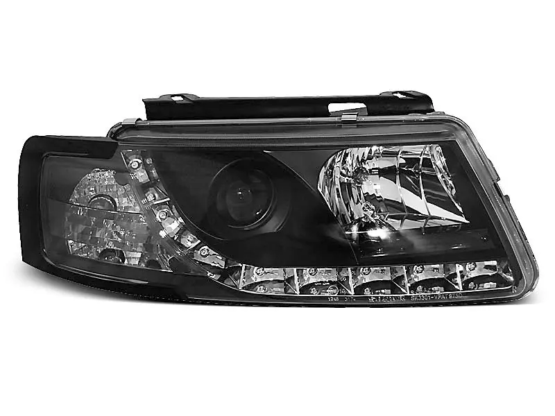Frontlykter VW PASSAT (B5 3B) 1996-2000 DAYLIGHT BLACK – bilde 3