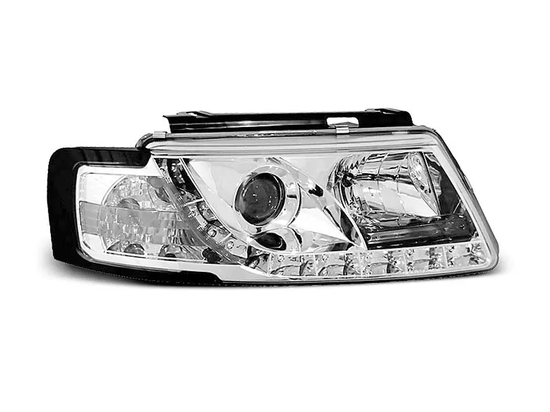 Frontlykter VW PASSAT (B5 3B) 1996-2000 DAYLIGHT CHROME – bilde 4