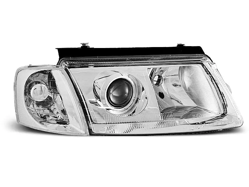 Frontlykter VW PASSAT (B5 3B) 1996-2000 H7/H7 CHROME – bilde 2
