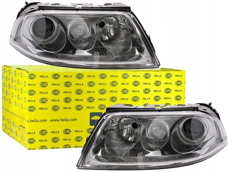 Frontlykter VW Passat B5 Facelift 2000 - 2005 │ Xenon - Hella Headlight - sett 2 stk. Image 1