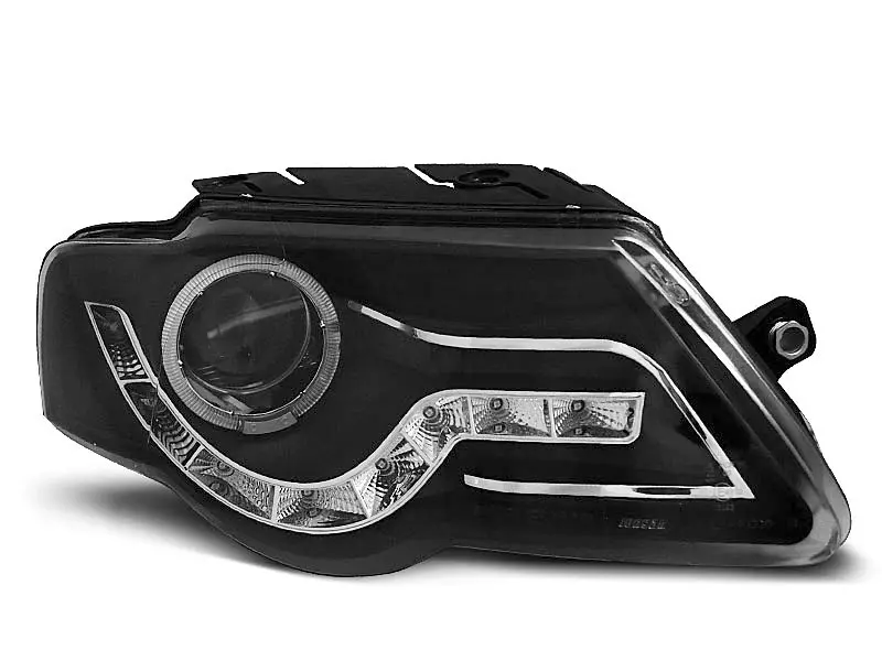 Frontlykter VW PASSAT (B6 3C) 2005-2010 DAYLIGHT BLACK – bilde 3