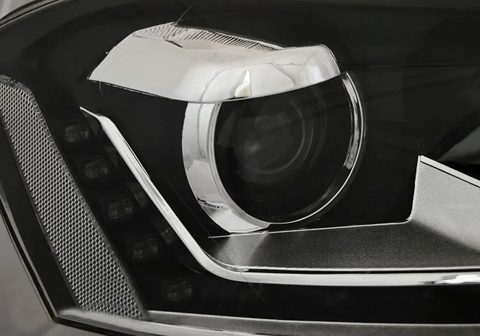 Frontlykter VW Passat B7 2010 - 2014 │ DAYLIGHT BLACK