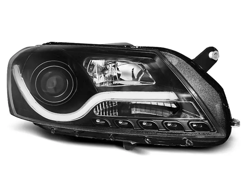 Frontlykter VW Passat B7 2010 - 2014 │ TUBE LIGHT BLACK – bilde 3