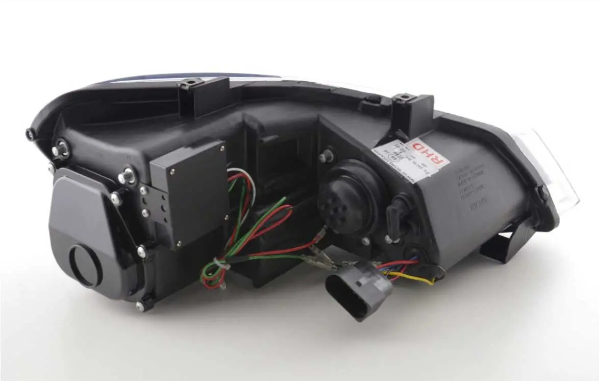 Frontlykter VW POLO (6R) 2009-2014 TRUE DRL BLACK – bilde 6