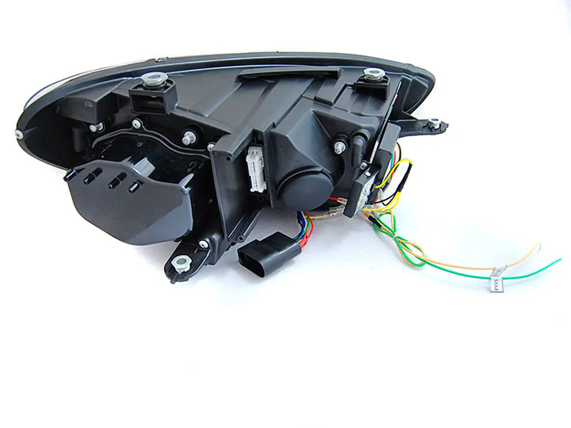 Frontlykter VW SCIROCCO 2008-2014 XEONON TUBE SEQ LED BLACK – bilde 6