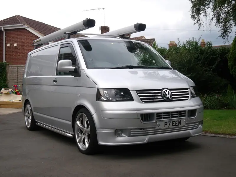 Frontlykter VW T5 2003 - 2009 | DAYLIGHT BLACK – bilde 5