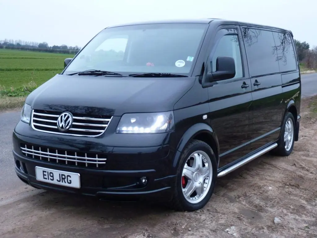 Frontlykter VW T5 2003 - 2009 | DAYLIGHT BLACK – bilde 6