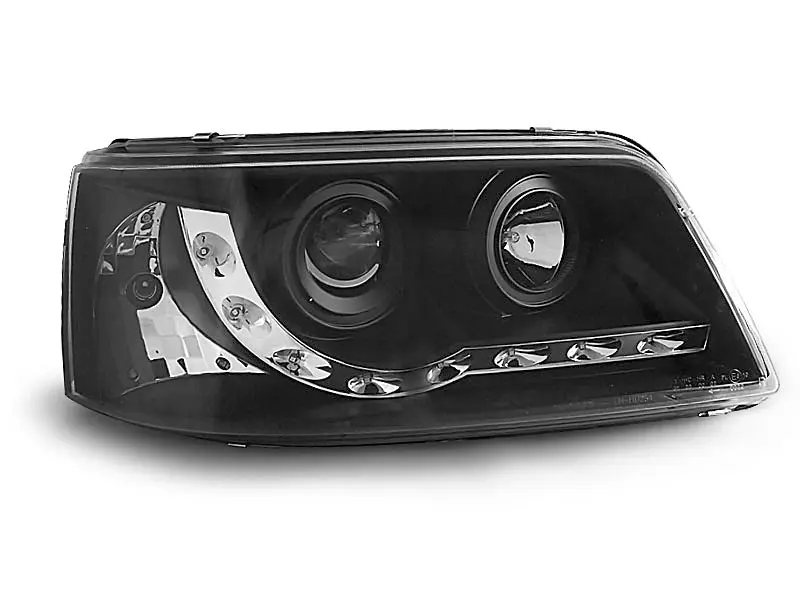 Frontlykter VW T5 2003 - 2009 | DAYLIGHT BLACK – bilde 7