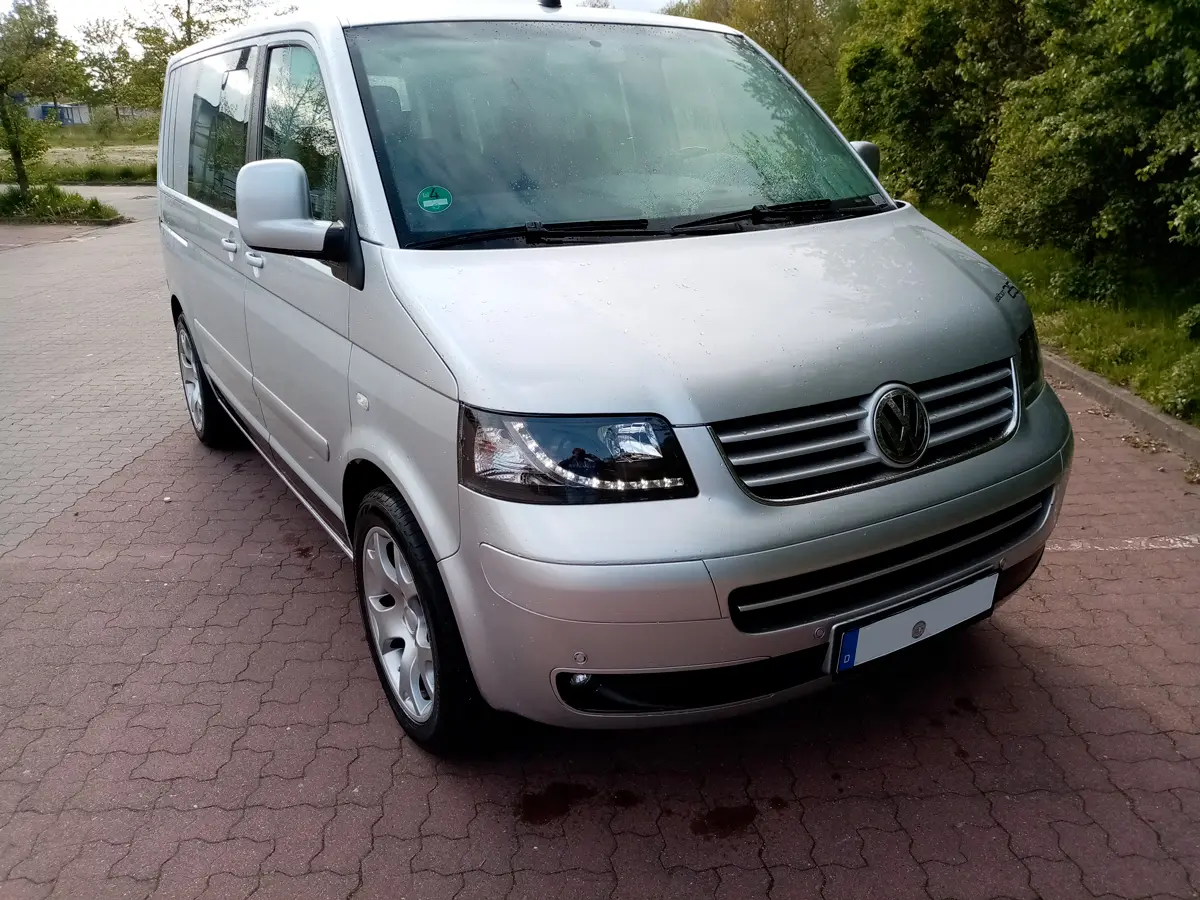 Frontlykter VW T5 2003 - 2009 | DAYLIGHT BLACK – bilde 6