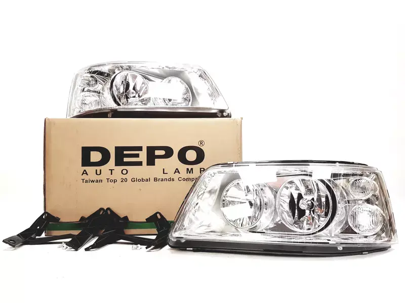 Frontlykter VW T5 2003-2015 │ Depo® Headlights kit Image 1