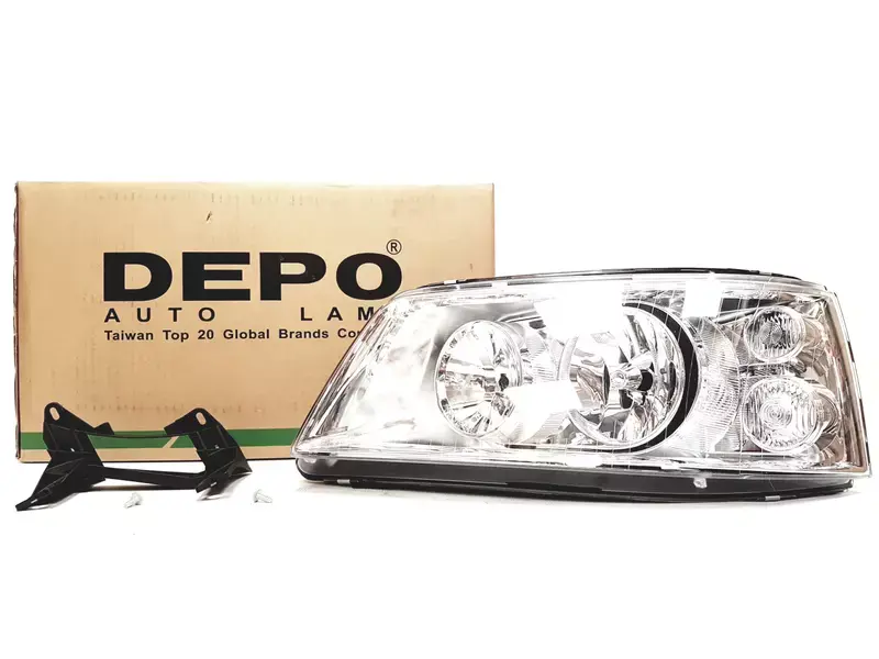 Frontlykter VW T5 2003-2015 │ Depo® Headlights kit Image 2