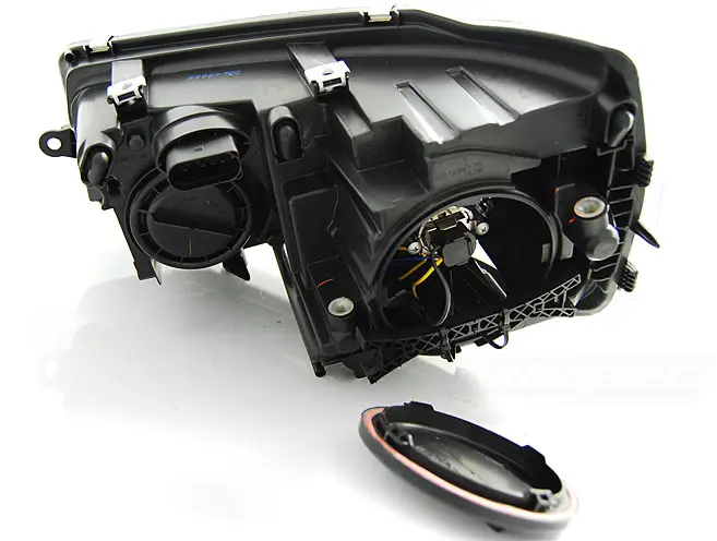 Frontlykter VW T5 2009 - 2015 | TRUE DRL BLACK – bilde 7