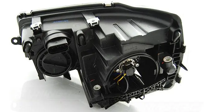 Frontlykter VW T5 2009 - 2015 | TRUE DRL BLACK – bilde 3
