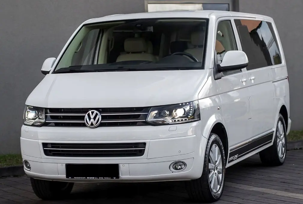 Frontlykter VW T5 2009 - 2015 | TRUE DRL BLACK – bilde 4