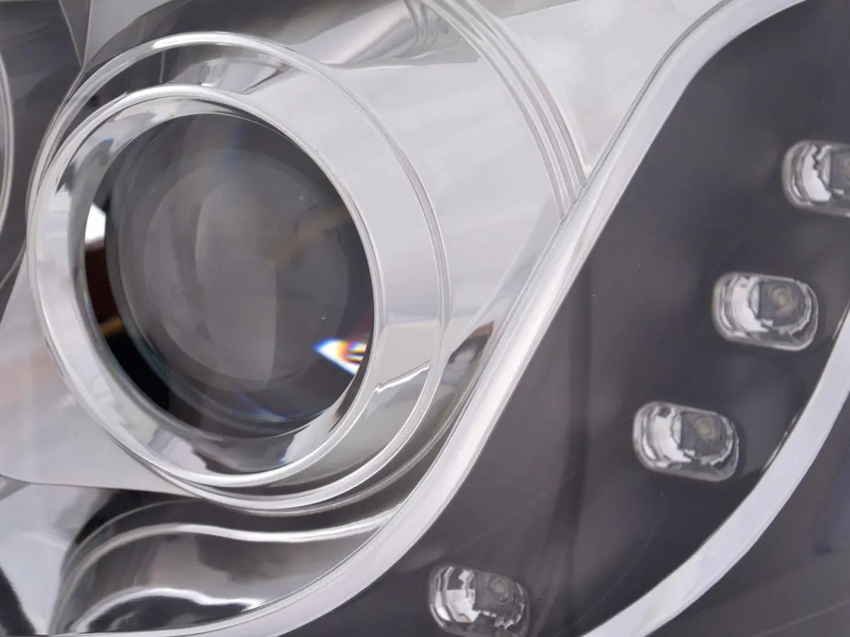 Frontlykter VW T5 2009 - 2015 | TRUE DRL CHROME – bilde 3