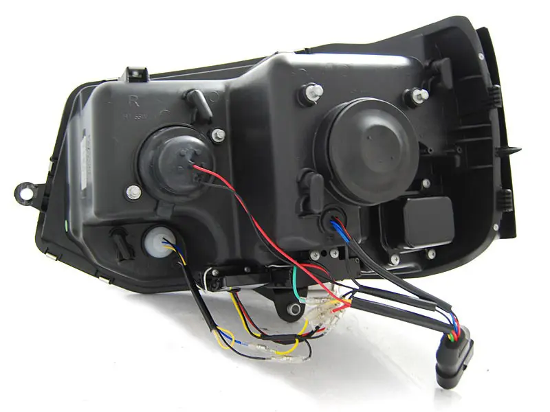 Frontlykter VW T5 2009 - 2015 | TUBE LIGHT DRL BLACK SEQ – bilde 6
