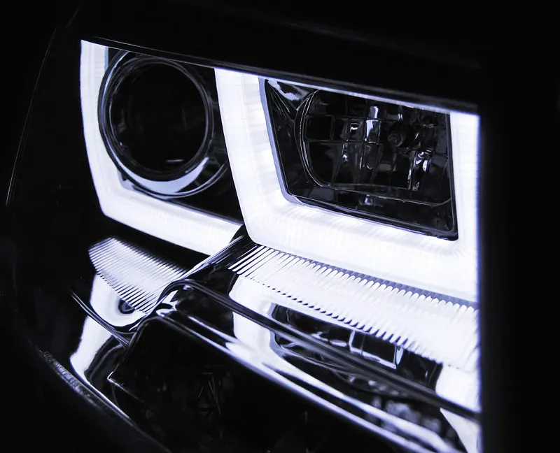 Frontlykter VW T5 2009 - 2015 | U-LED LIGHT CHROME Image 3