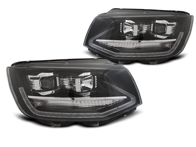 Frontlykter VW T6 2015 - 2019 | TRUE DRL BLACK – bilde 10