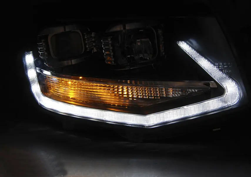 Frontlykter VW T6 2015 - 2019 | TRUE DRL BLACK – bilde 5