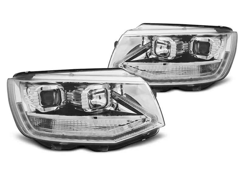 Frontlykter VW T6 2015 - 2019 | TRUE DRL CHROME – bilde 7