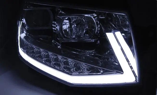 Frontlykter VW T6 2015 - 2019 | TUBE LIGHT DRL CHROME – bilde 4