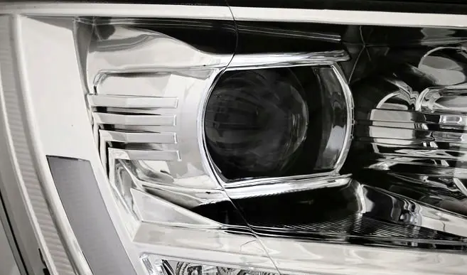 Frontlykter VW T6 2015 - 2019 | TUBE LIGHT DRL CHROME – bilde 7