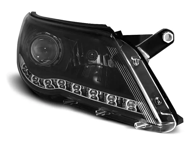 Frontlykter VW TIGUAN I 2007 - 2011 | DAYLIGHT BLACK – bilde 2