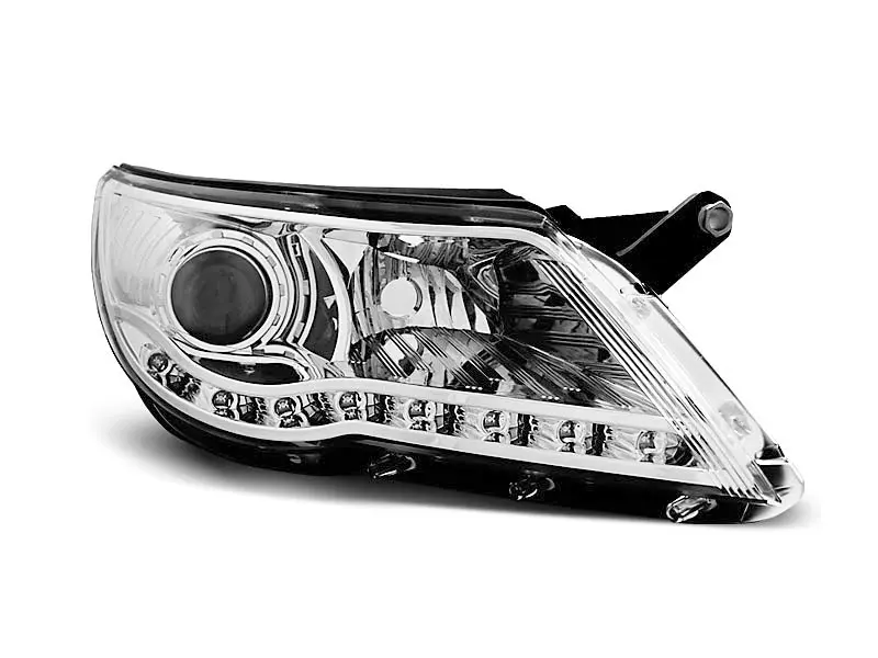 Frontlykter VW TIGUAN I 2007 - 2011 | DAYLIGHT CHROME – bilde 3