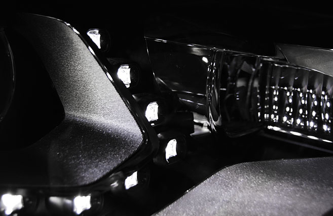 Frontlykter VW Tiguan I 2011 - 2016 | TRUE DRL BLACK – bilde 2