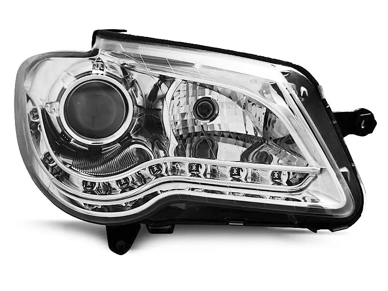 Frontlykter VW Touran I 2003 - 2010 │ DAYLIGHT CHROME – bilde 2