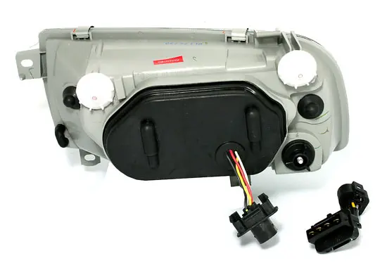 Frontlykter VW VENTO 1992-1998 ANGEL EYES BLACK – bilde 4