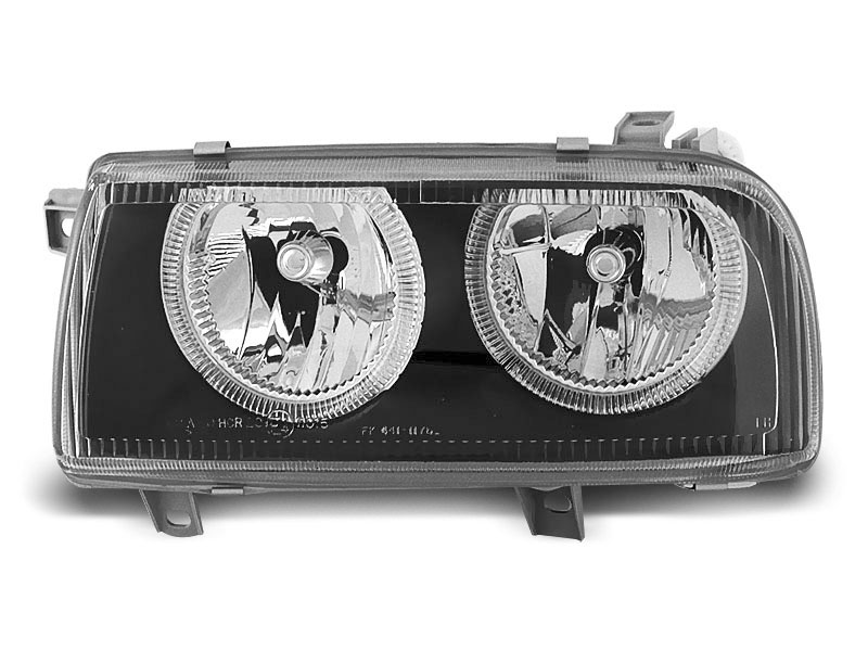 Frontlykter VW VENTO 1992-1998 ANGEL EYES BLACK – bilde 5