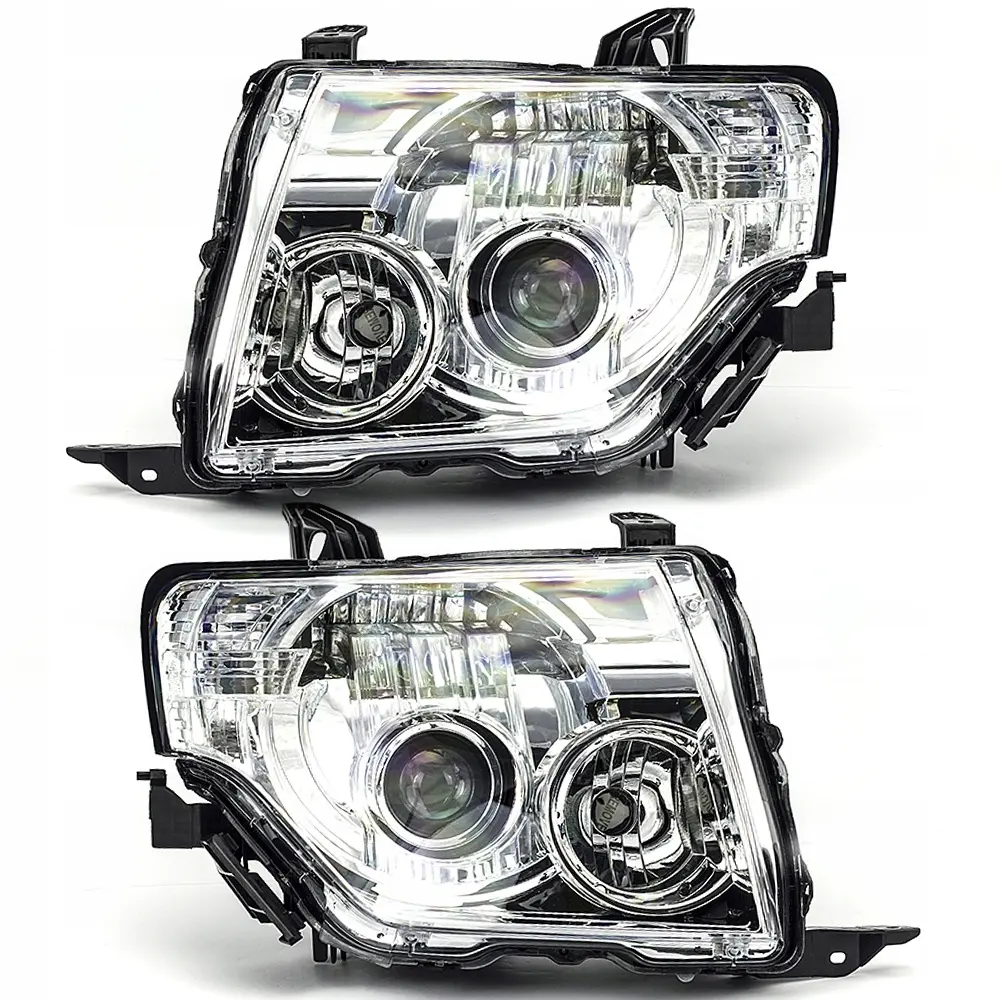 Frontlykter Xenon Mitsubishi Pajero IV 2006 - 2021 │ Depo - Abakus Headlights - sett 2 stk. Image 1