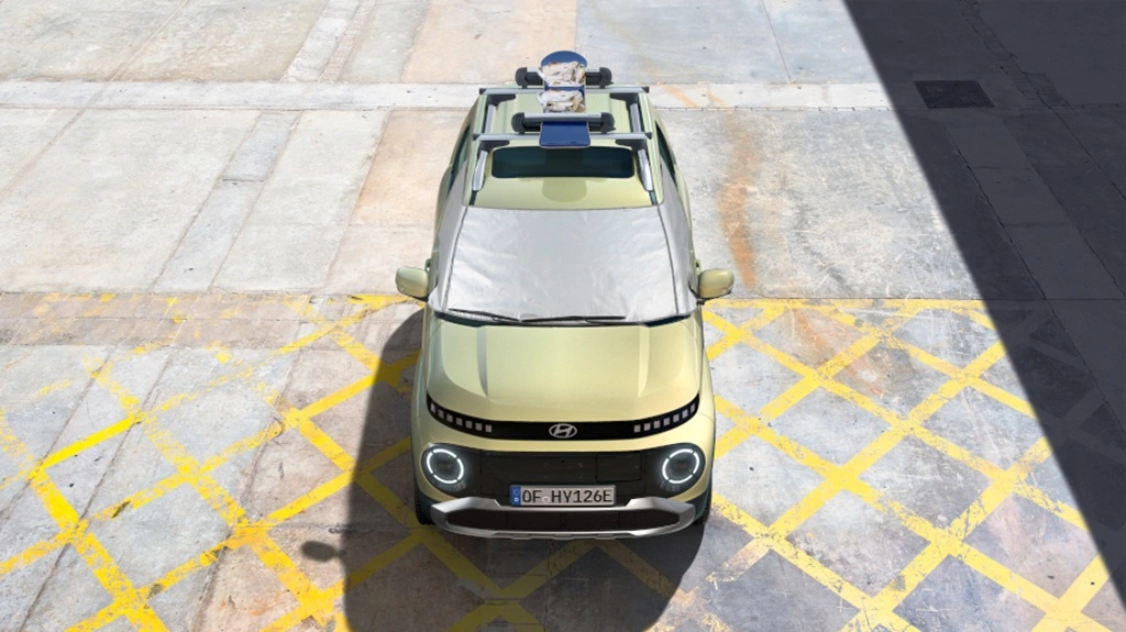 Frontrutetrekk Hyundai Inster 2025 -> │ Ice & Sunscreen protection – bilde 2