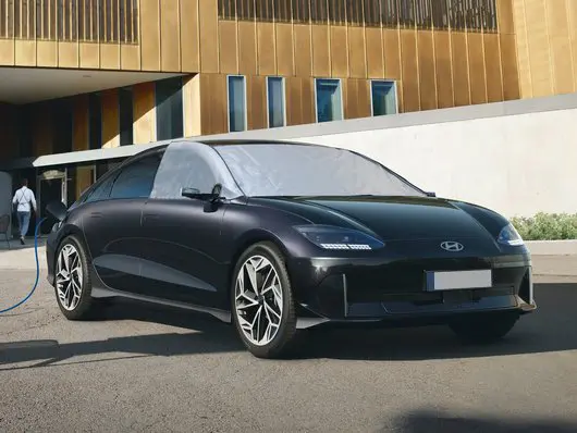 Frontrutetrekk Hyundai Ioniq 6 2022 -> │ Ice & Sunscreen protection