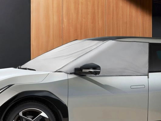 Frontrutetrekk Kia EV4 2025 -> │ Ice & Sunscreen protection