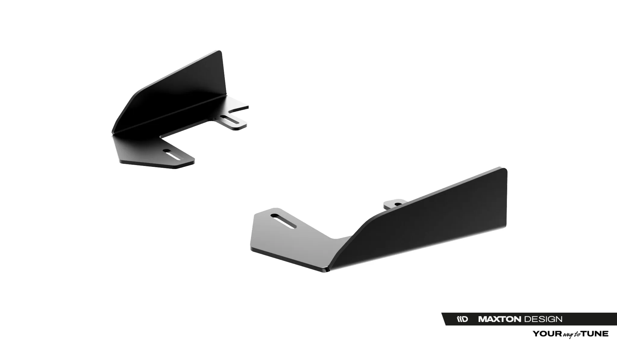 Frontsplitter-flopper Audi A5 (B10) 2024-2026 | Glossy Black Edition – bilde 6
