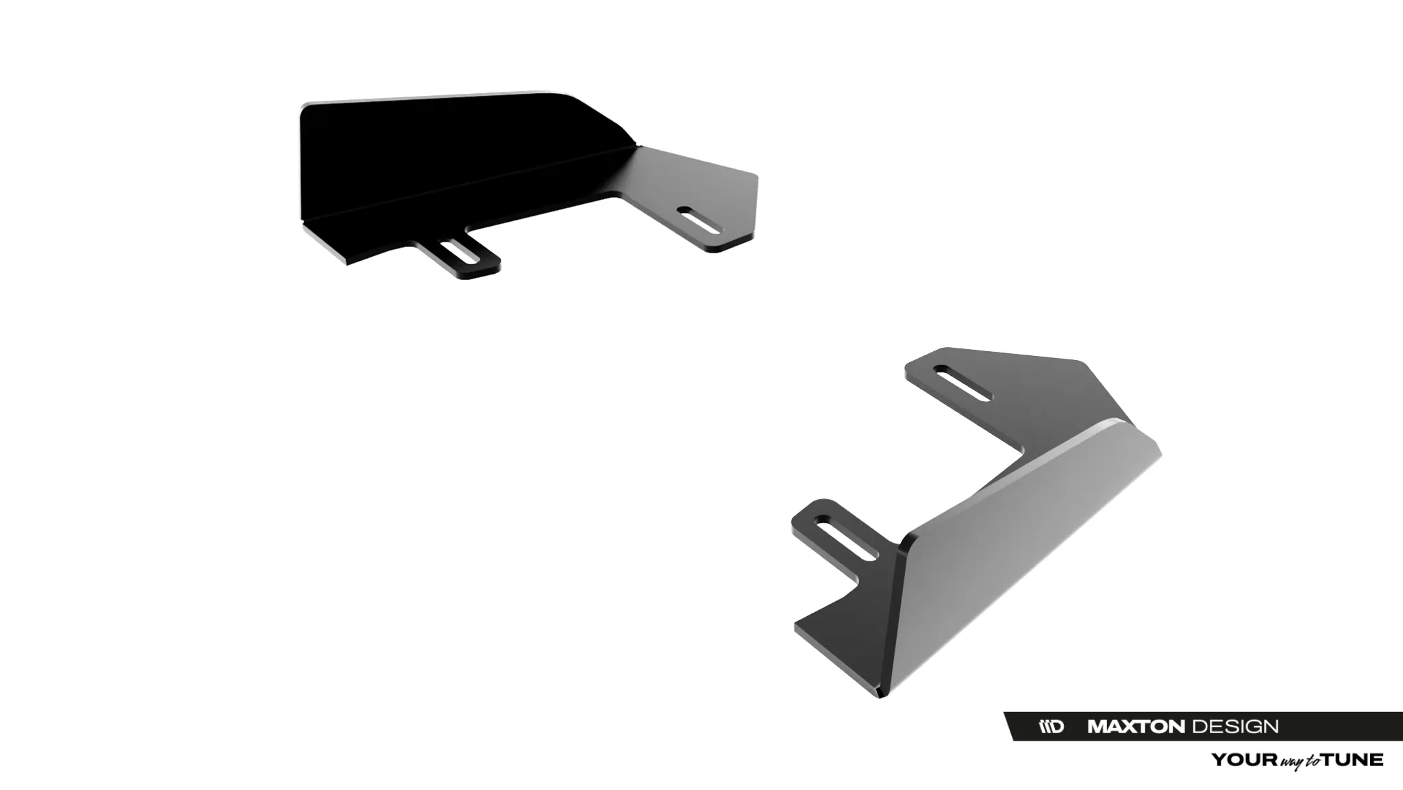 Frontsplitter-flopper Audi A5 (B10) 2024-2026 | Glossy Black Edition – bilde 7