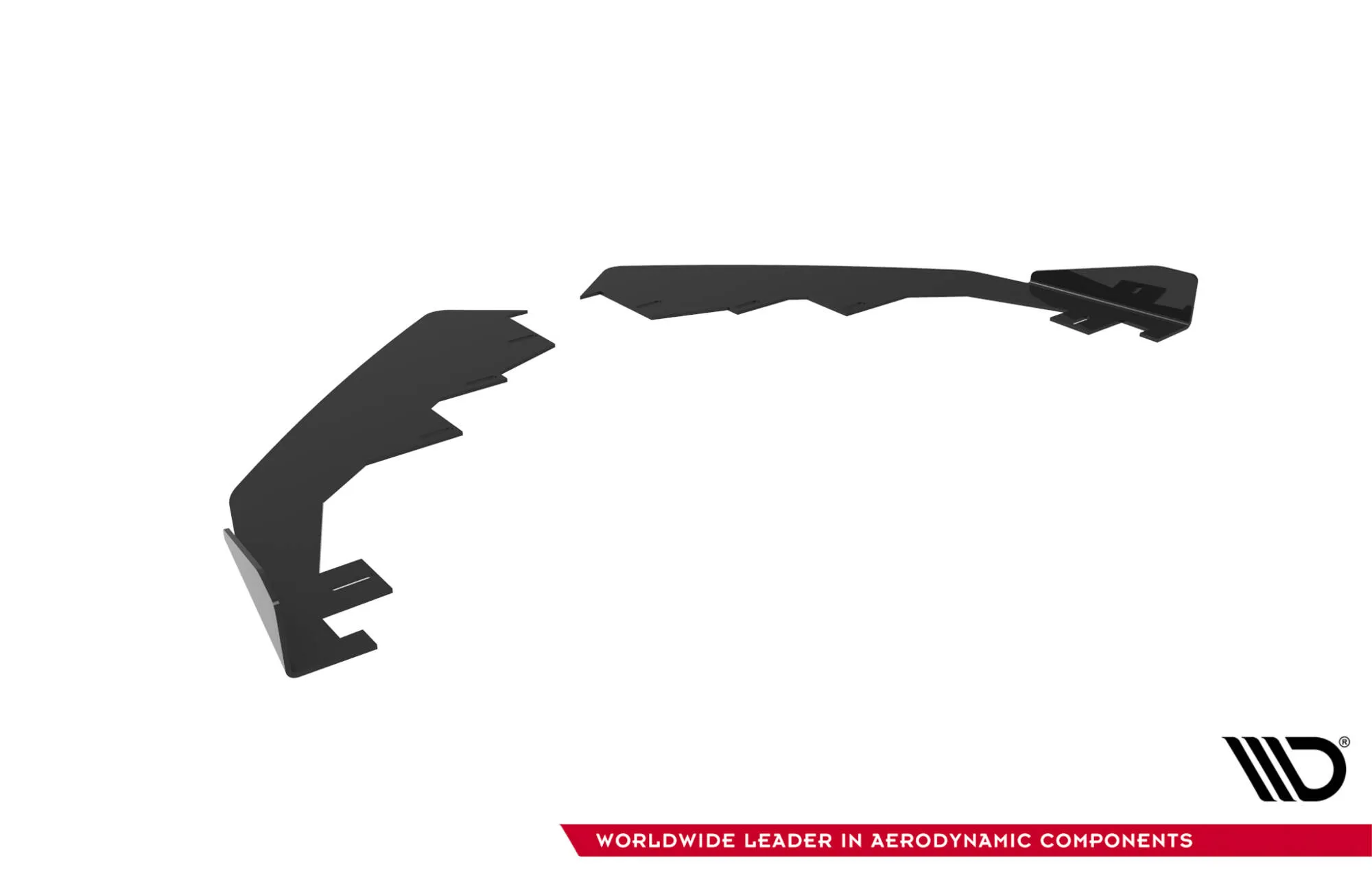 Frontsplitter-flopper Audi A5 (F5) Facelift 2019 -> | Glossy Black Edition – bilde 6