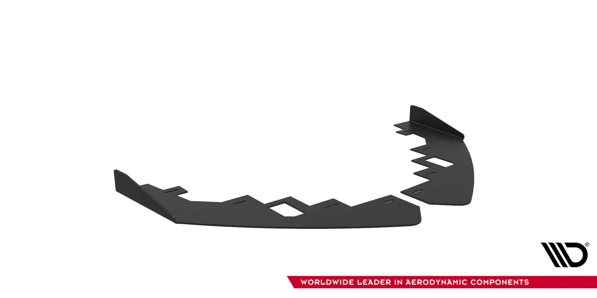 Frontsplitter-flopper Audi RS5 (F5) 2017 - 2019 | Glossy Black Edition – bilde 5