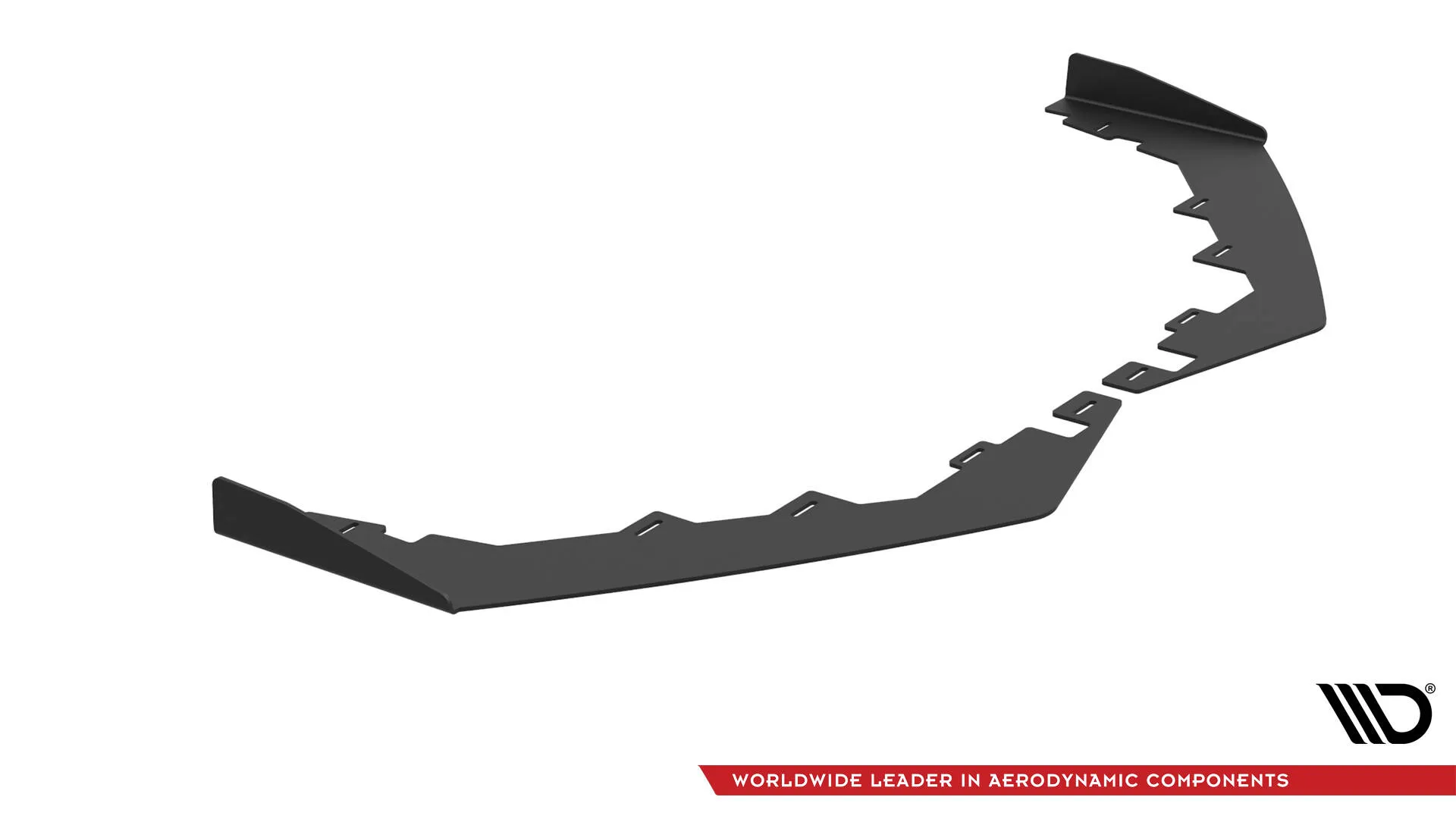Frontsplitter-flopper Audi (S3/A3 S-Line) 8V 2013 - 2016 | Glossy Black Edition – bilde 3