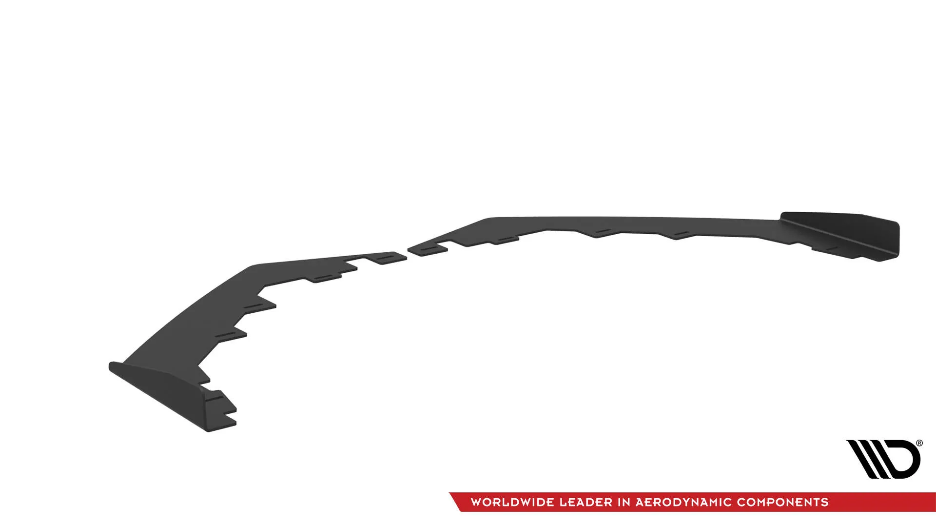 Frontsplitter-flopper Audi (S3/A3 S-Line) 8V 2013 - 2016 | Glossy Black Edition – bilde 4