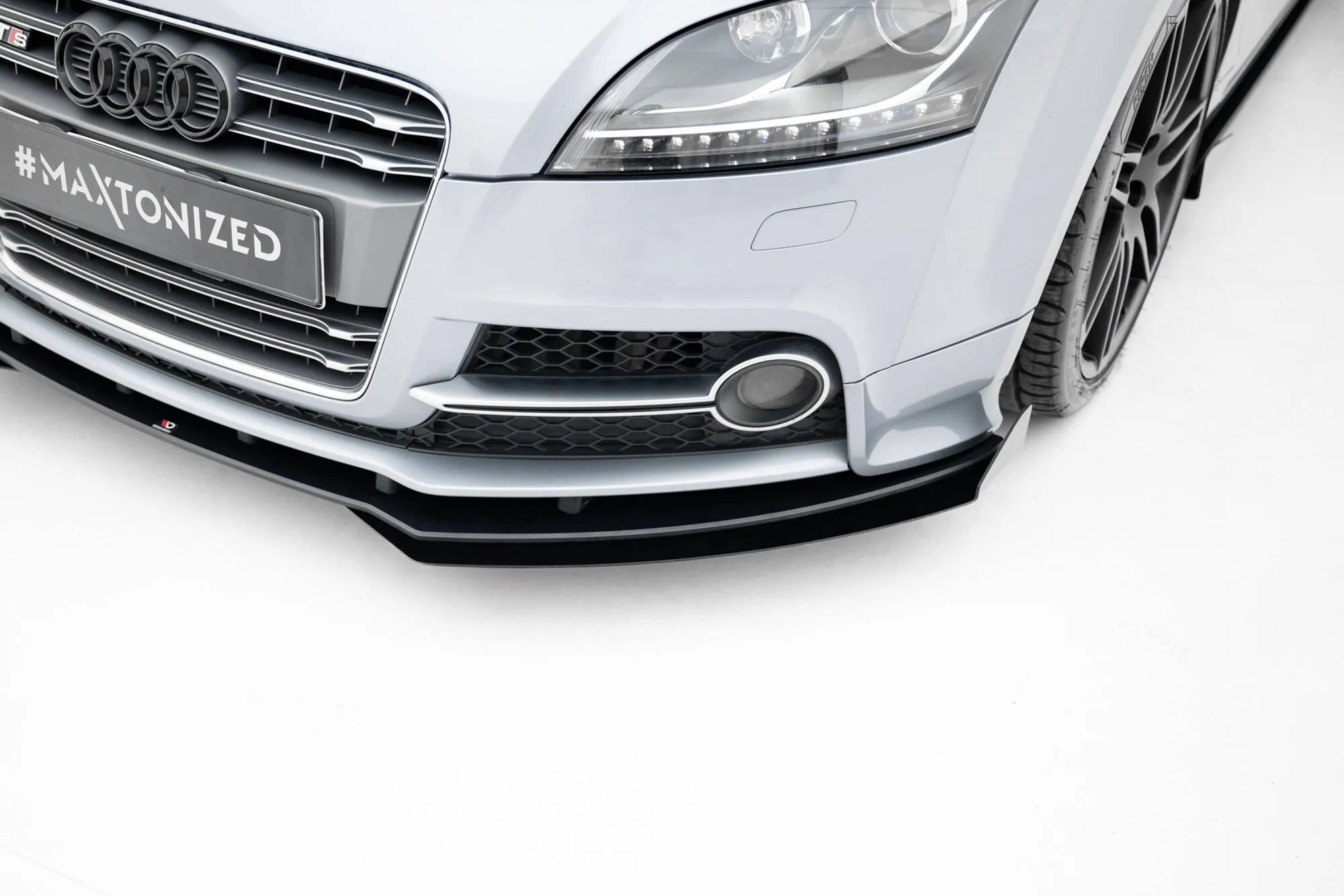 Frontsplitter-flopper Audi TT (S/S-Line) 8J 2006 - 2013 | Glossy Black Edition