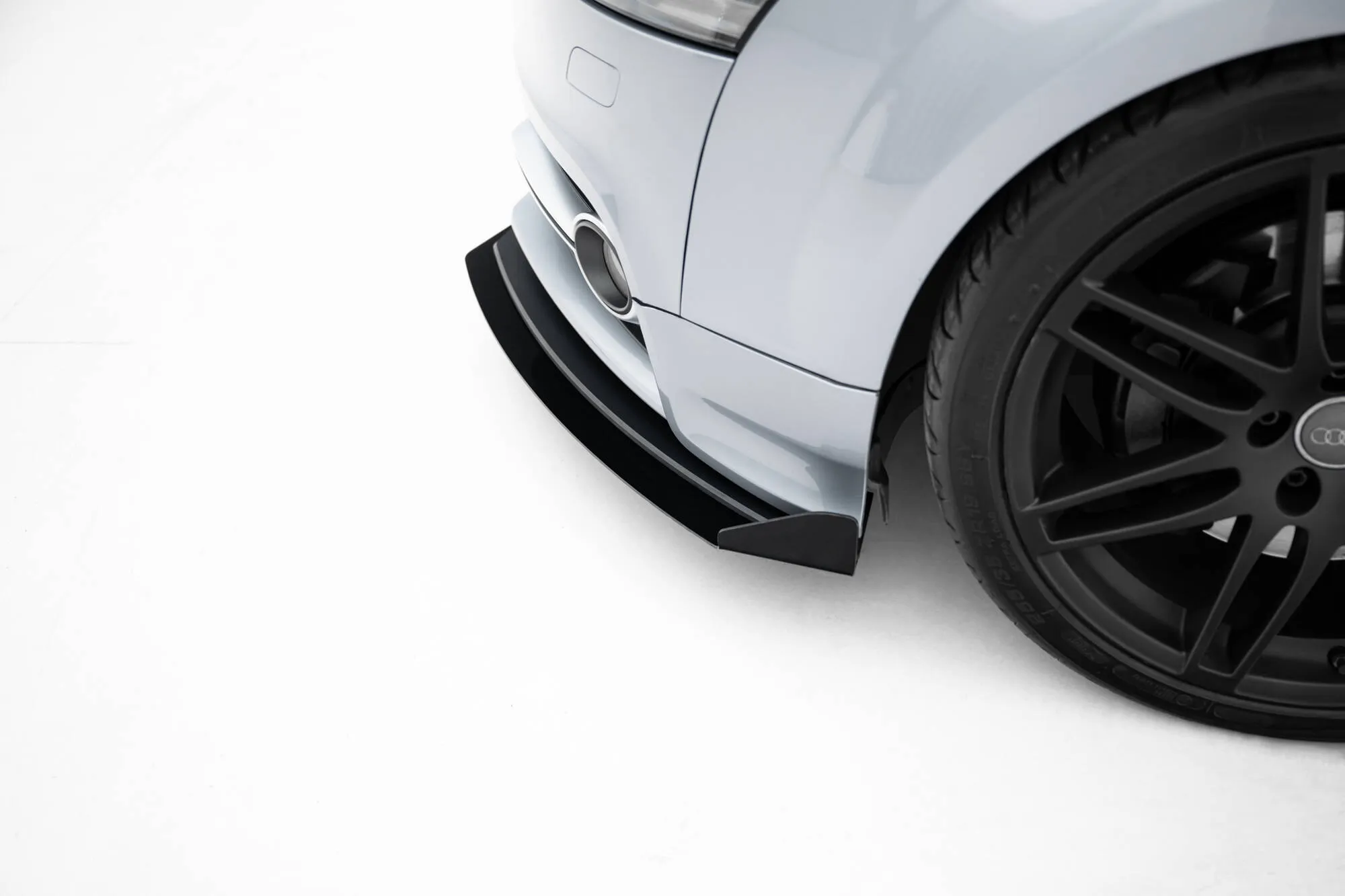 Frontsplitter-flopper Audi TT (S/S-Line) 8J 2006 - 2013 | Glossy Black Edition – bilde 4