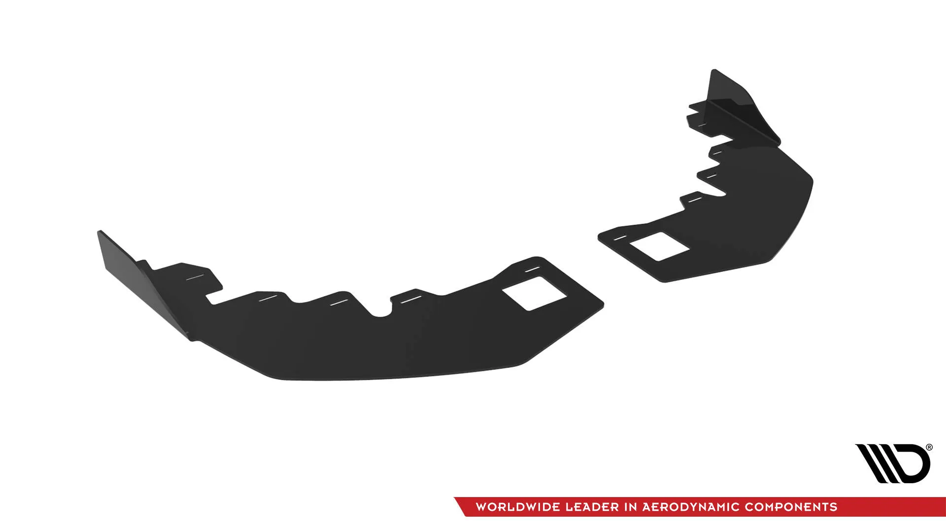 Frontsplitter-flopper BMW 1 (F40) M-Pack / BMW M135i (F40) 2019 - 2024 | Glossy Black Edition – bilde 5
