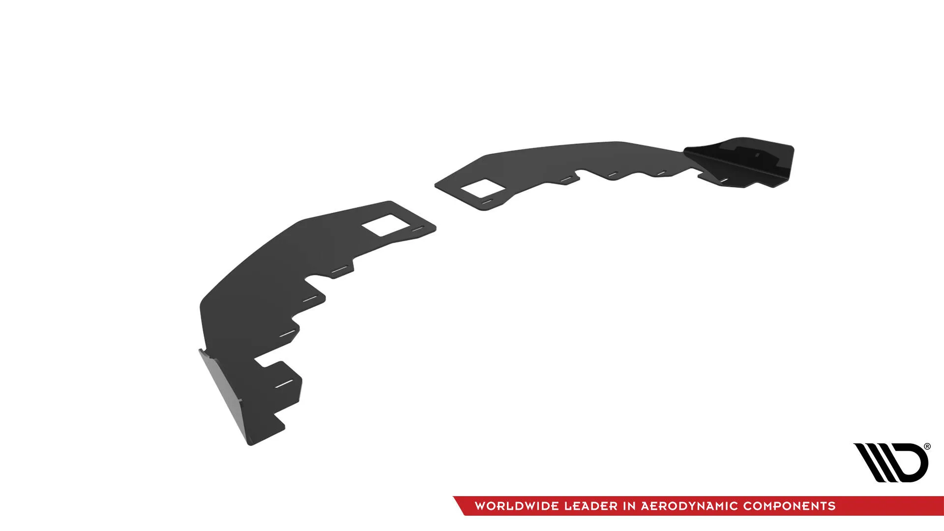 Frontsplitter-flopper BMW 1 (F40) M-Pack / BMW M135i (F40) 2019 - 2024 | Glossy Black Edition – bilde 6