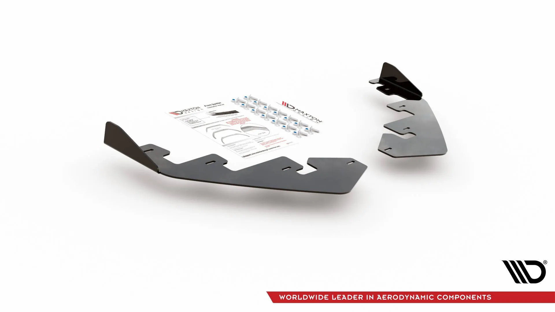 Frontsplitter-flopper BMW 1 M135i (F20 / F21) 2011-2015 | Glossy Black Edition – bilde 5